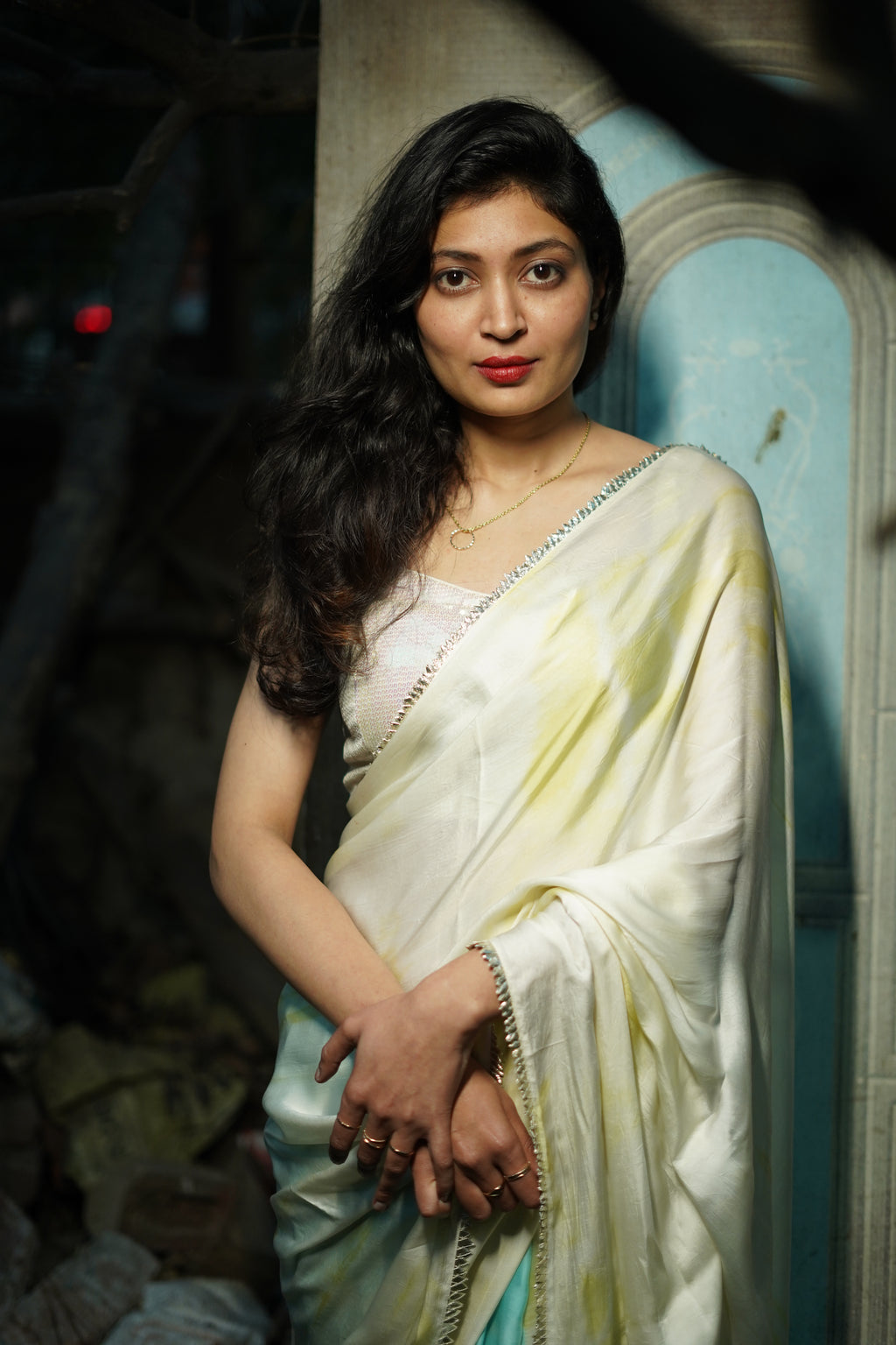 🌷 Rangini 🌷 tie and dye saree, stylish saree for farewell, mehndi functions, Diwali parties