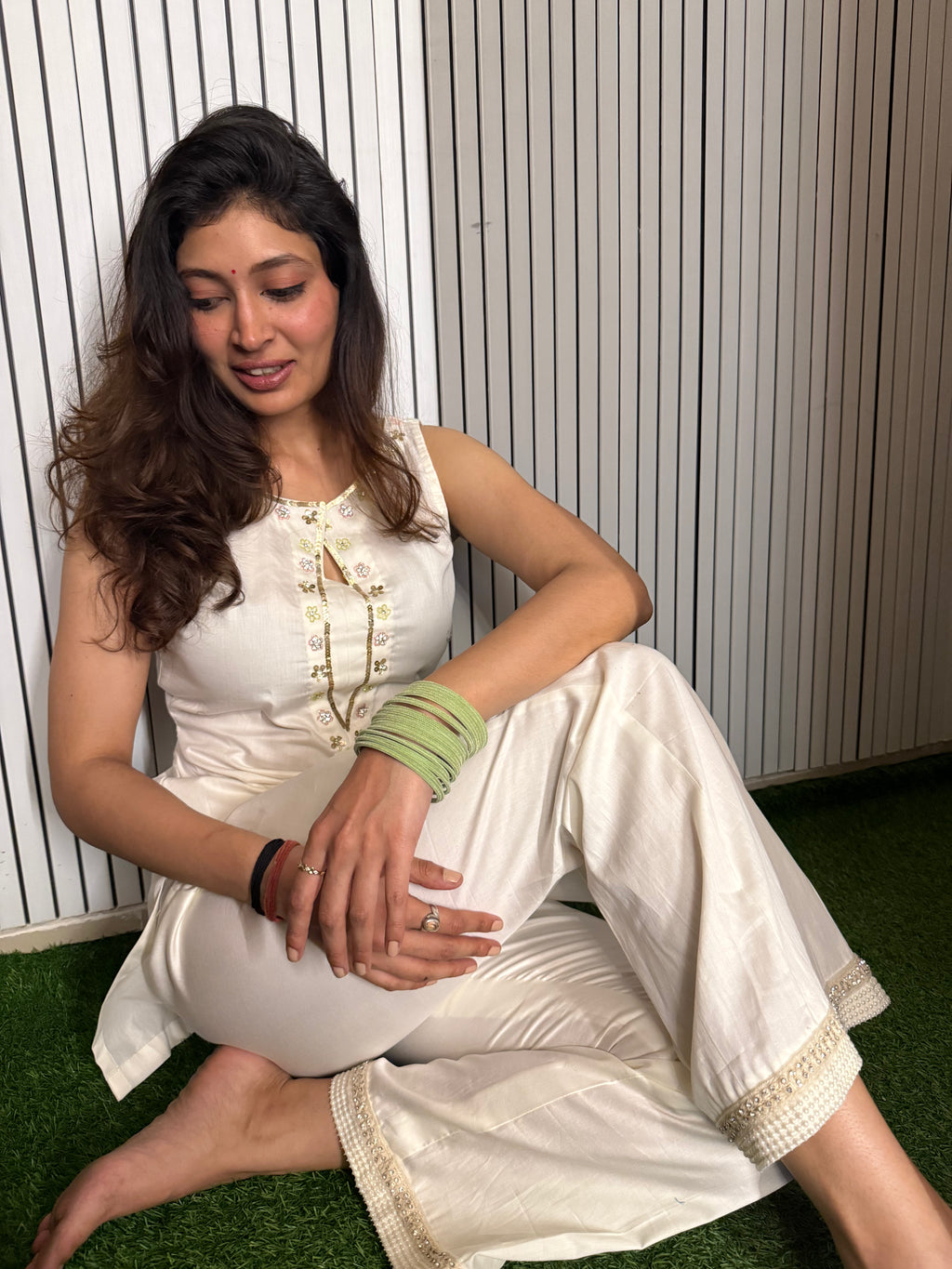 💎Heera 💎Sleeveless Cord Set, Stylish Girly Cord for Women, Classy Summer Outfit, Rakhi outfit for girls
