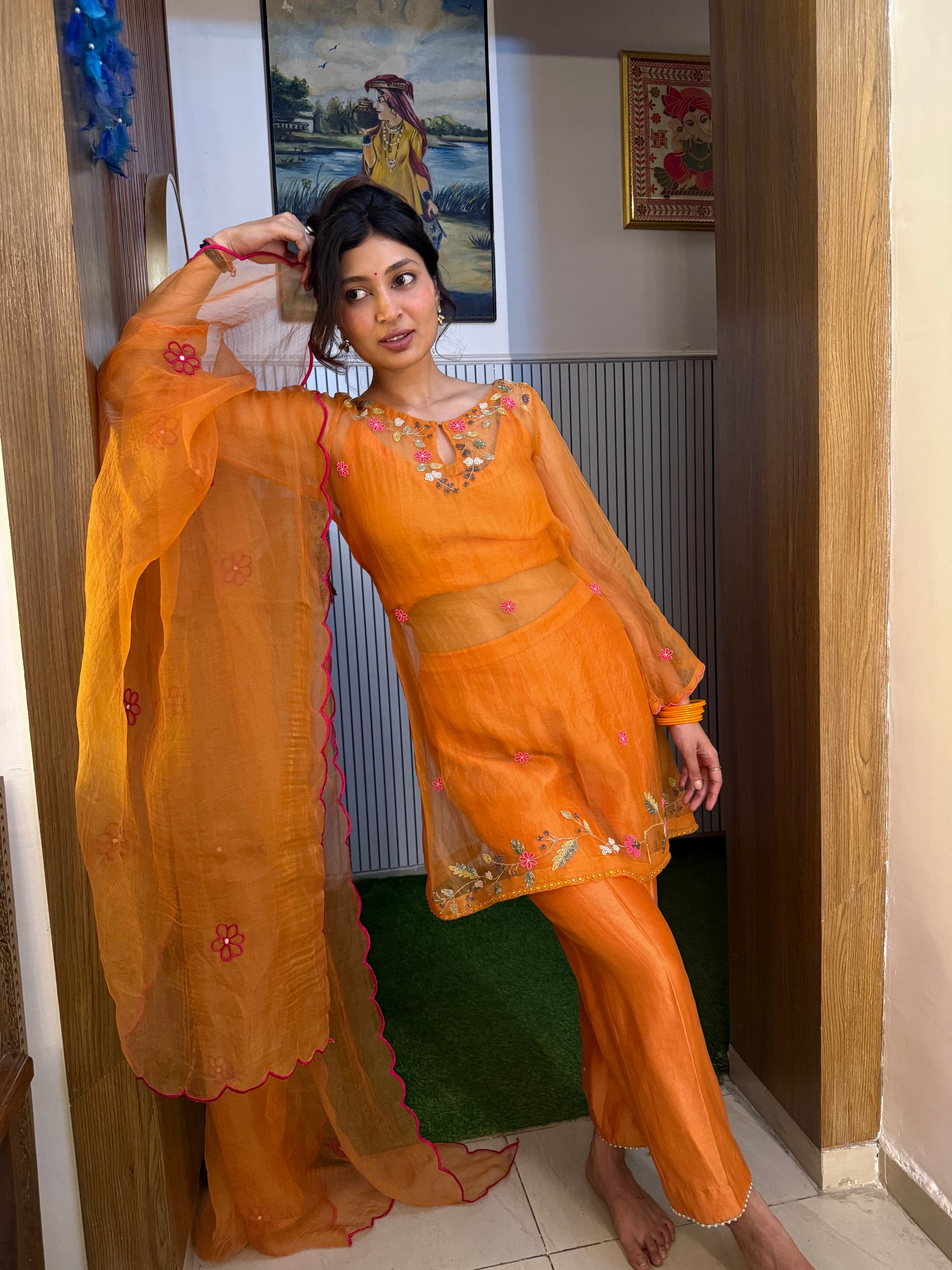 🌻 HUSNA 🌻 Stylish indowestern suit, Trending Designer suit, Girly cordset