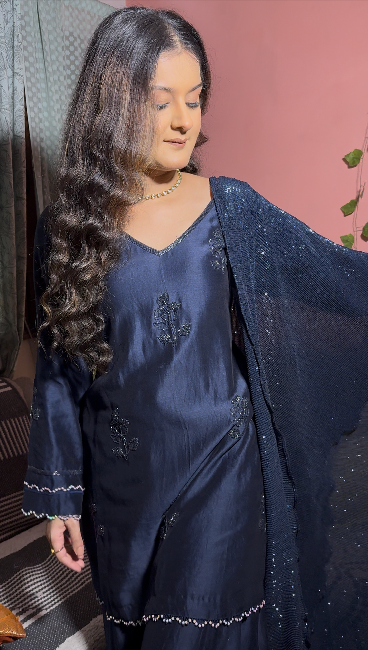 🌹 Neelam 🌹Designer Indian Sharara suit for cocktail, Engagement, sangeet functions