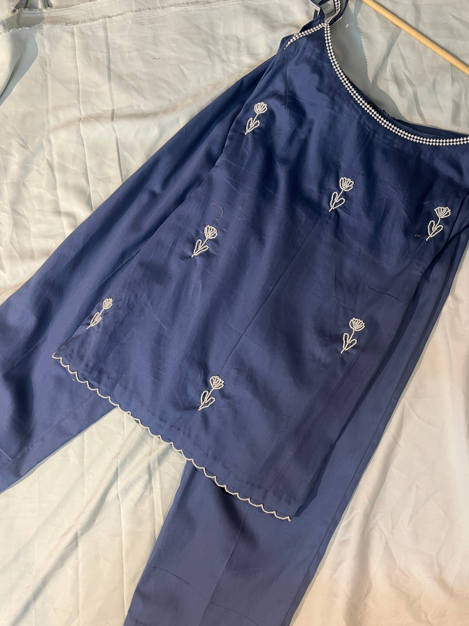 🌷 GUL🌷PANTS CORD SET COTTON.Embroidered Cotton Pants for Women | Festive & Comfortable Bottomwear for Rakhi & Daily Wear