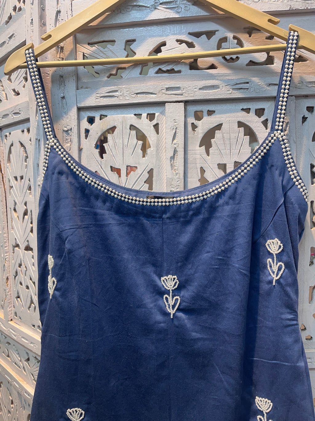 🌷 GUL🌷KURTA. Strappy Sleeveless Cord Set for Rakhi | Girly Cotton Co-ord for Indian Summer