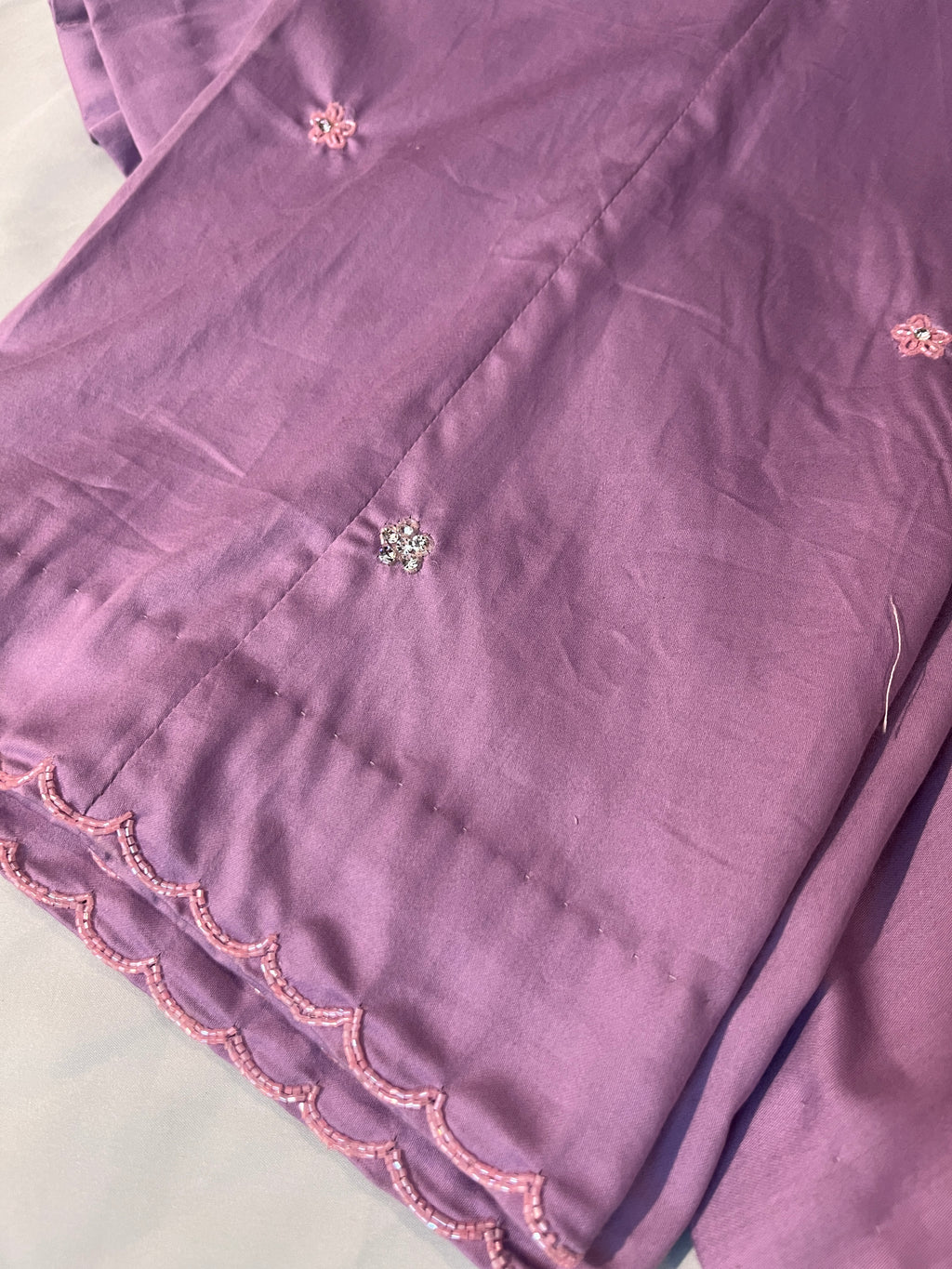 💎Heera 💎 dark lilac cord set with sleeves, Stylish Girly Cord for Women, Classy Summer Outfit, Rakhi outfit for girls