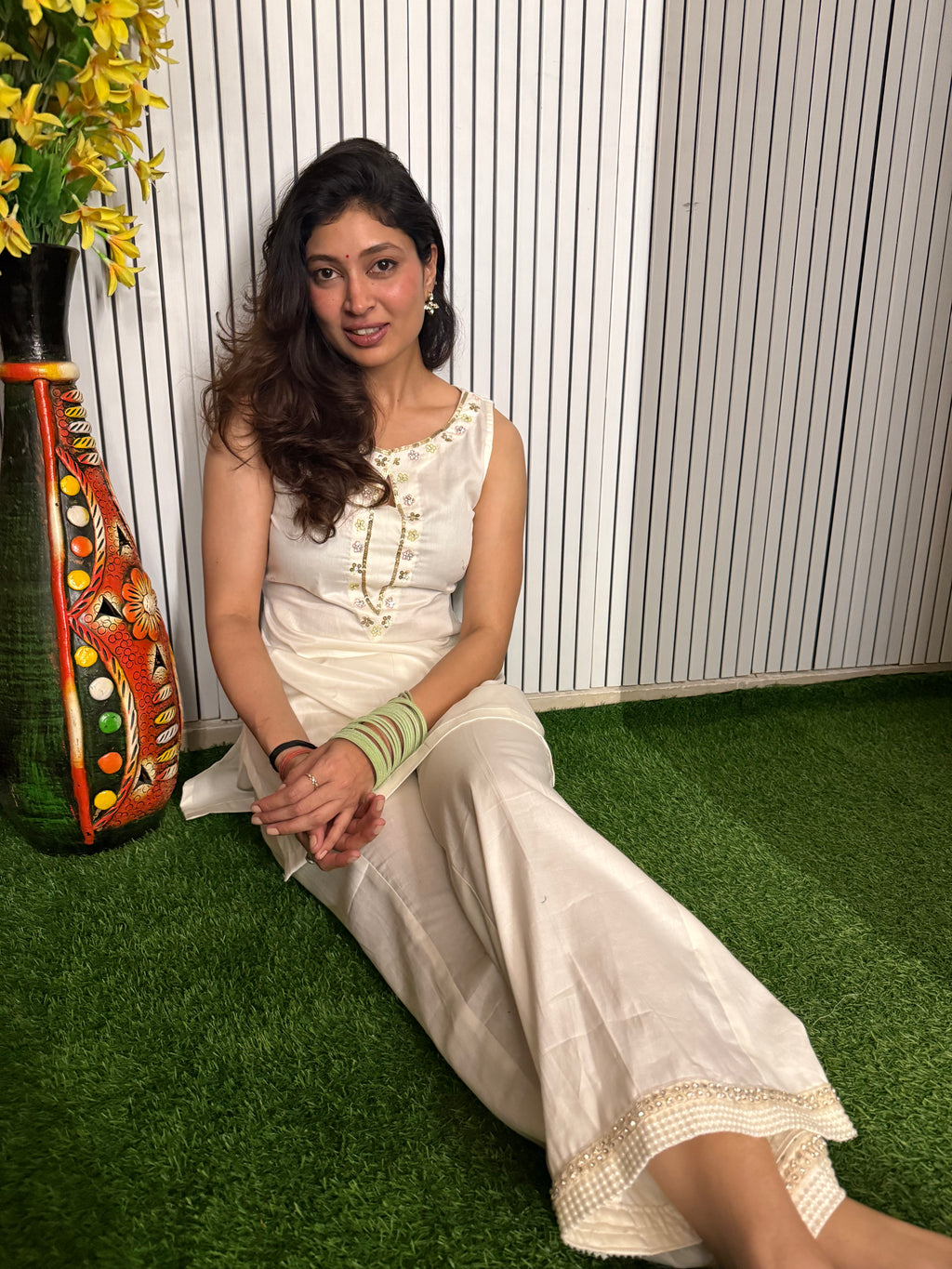 💎Heera 💎Sleeveless Cord Set, Stylish Girly Cord for Women, Classy Summer Outfit, Rakhi outfit for girls